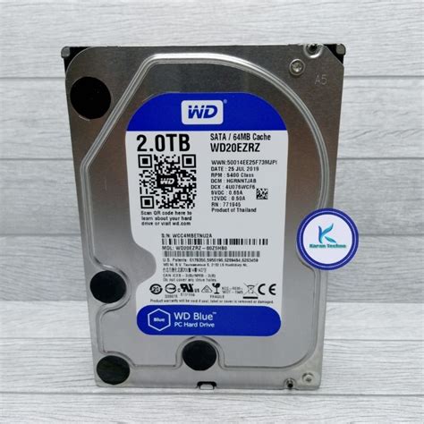 Jual Hardisk Tb Tb Gb Wd Blue Sata Hdd Internal Tb Tb Gb