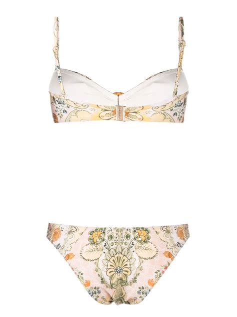 Zimmermann Patterned Bikini Set Smart Closet
