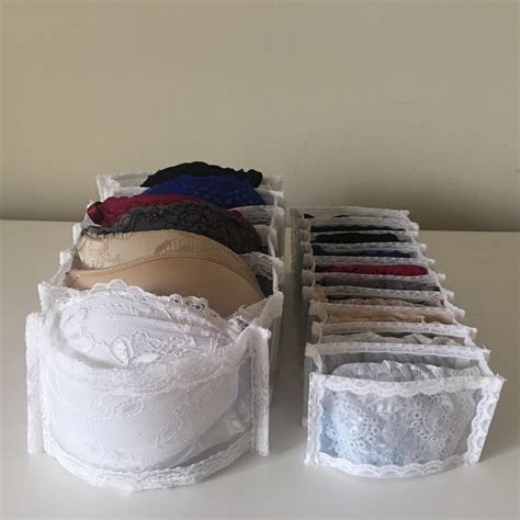 Lingerie Organizer Set Of 2 Best Drawer Organizer Pantie Drawer Organizer Bra Organizer Drawer