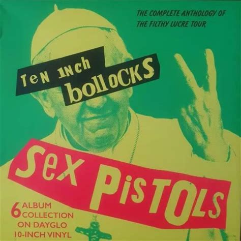 SEX PISTOLS Ten Inch Bollocks Coloured X PicClick AU