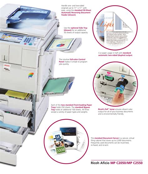 Ricoh Aficio Mp C2050 Users Manual