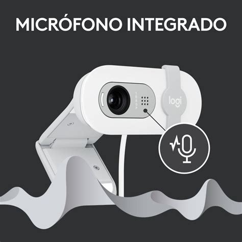 Logitech Brio 100 Webcam FullHD Branca PcComponentes Pt