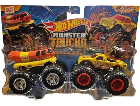 Carrinho Hot Wheels Monster Truck Oscar Mayer X All Fried Frete grátis