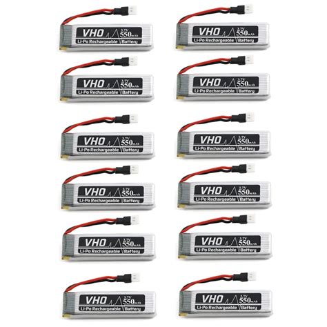 Vho Pcs Mah V Lipo Battery For Jjrc H Eachine E Syma X Hc