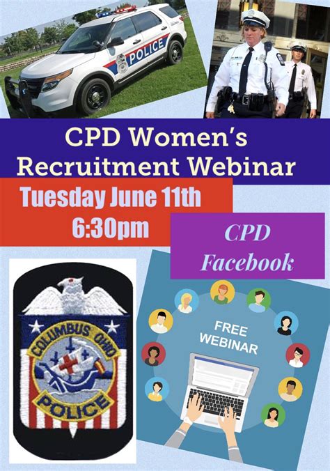 Columbus Ohio Police On Twitter Womens Recruitment Webinar What