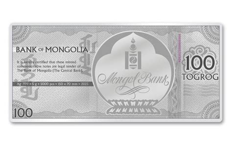 2025 Mongolia ½-gm Silver Lunar Year of the Snake Proof-Like Note | GovMint
