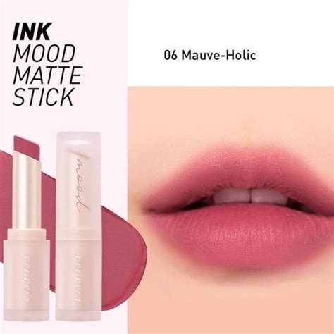 Peripera помада для губ Ink mood matte stick #06 mauve-holic - купить с ...