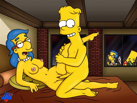 Rule 34 Bart Simpson Female Human Male Milhouse Van Houten Rule 63 Straight The Simpsons Wdj