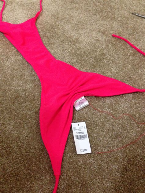 My DIY Scrunch Butt Bikini So Easy And Cheap To Make Literally Took Me 5 Mins Summer 3