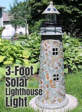 How to Set Up a Solar Lighthouse Light in Your Yard 1-2-3 – Solar ...