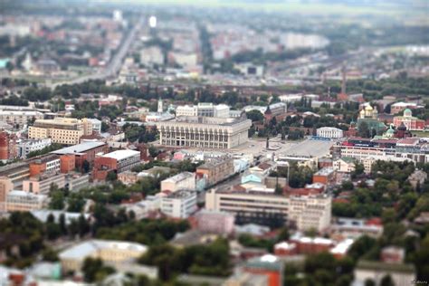 Тула - техника Tilt-Shift | Пикабу