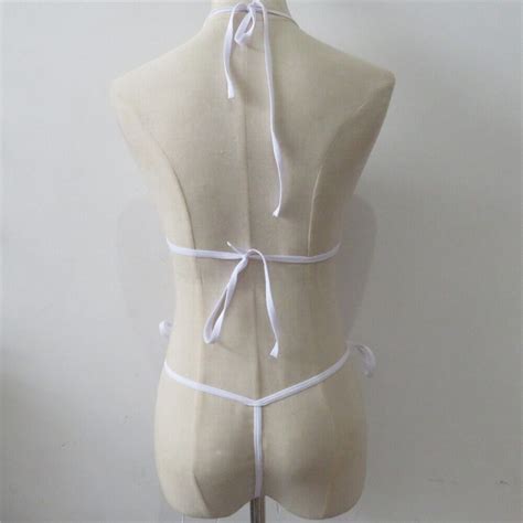 Sexy Sling String Bikini Extreme Micro Bikini Thong Bikini Etsy Australia