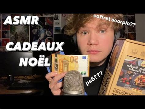 Asmr Mes Cadeaux De No L Youtube