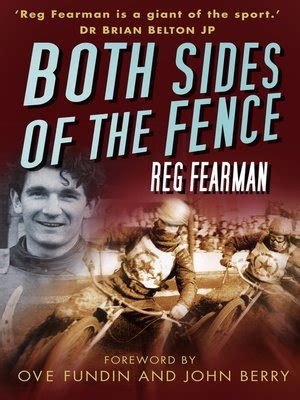 Both Sides of the Fence by Reg Fearman · OverDrive: ebooks, audiobooks ...