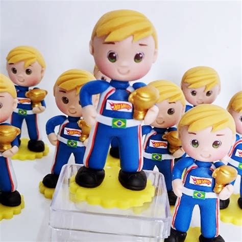 Apliques De Biscuit Menino Hot Wheels Lembrancinhas Elo