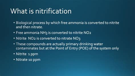 Monitoring Nitrification Ppt Download