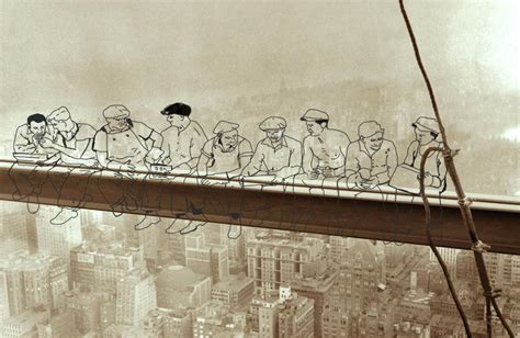 Lunch Atop a Skyscraper by shxzzssi on DeviantArt