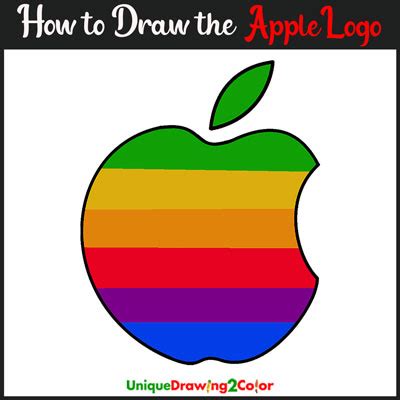 How to Draw the Apple Logo in 6 Steps (with Video Tutorial)