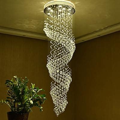 Buy Saint Mossi Modern K Crystal Raindrop Chandelier Lighting Flush