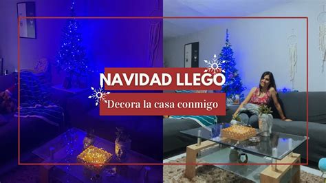 As Decor Para Navidad Mi Casa De Infonavit Mini House Tour