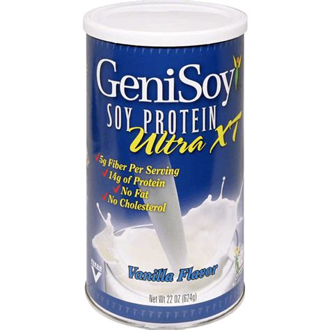 Genisoy Ultra Xt Soy Protein Vanilla Flavor Stuffing Foodtown