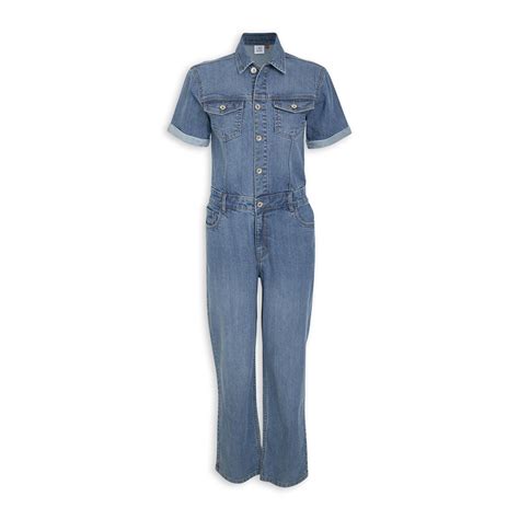 Indigo Denim Jumpsuit 3110488 Truworths