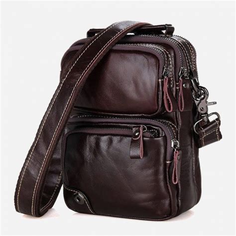Сумка кросс-боди мужская кожаная Vintage 14435 Коричневая – в интернет ...
