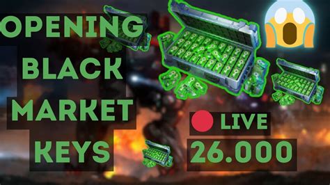 Opening black market keys part 6 War Robots warrobots варроботс