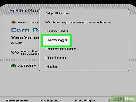 how to change language in bixby