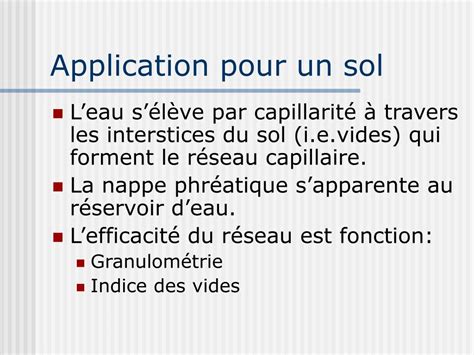 Ppt Les Propri T S Hydrauliques Powerpoint Presentation Free