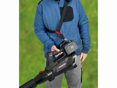 Parkside PPTLBA 40-Li soffiatore foglie con turbina aria portatile a