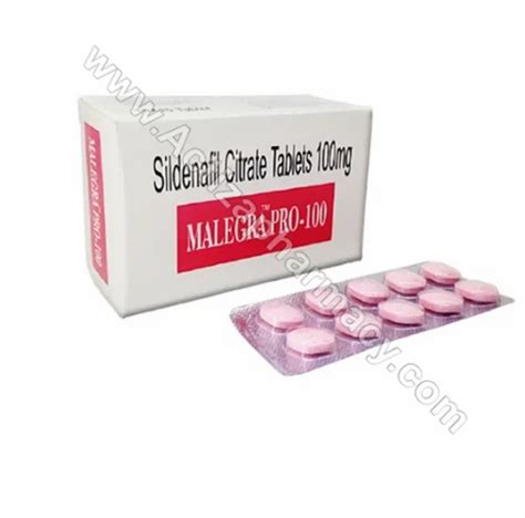 Malegra Tablet Sildenafil Citrate Strength Mg At Rs Stripe