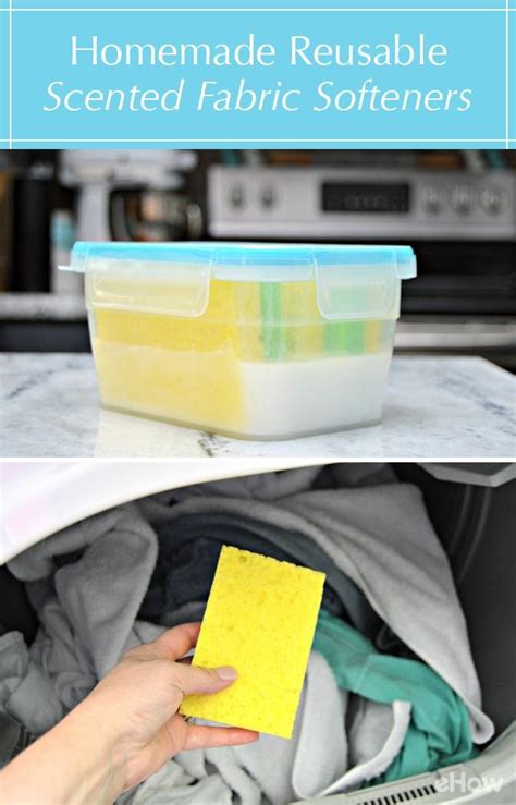 Diy Reusable Fabric Softeners That Help Make Your Laundry Smell Great And Soften Your Clothes