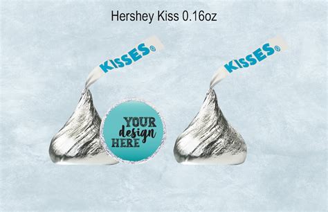 Free Printable Hershey Kiss Stickers