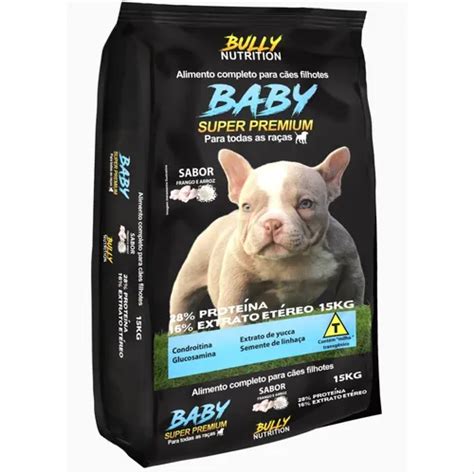 Ração Para Filhote Premium - Ração Super Premium Baby 15kg Nutrição Completa Para Filhote ...