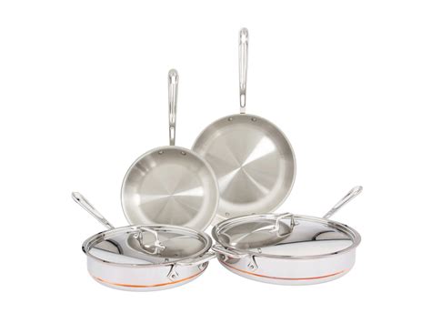 All Clad Copper Core 14 Piece Cookware Set | Shipped Free at Zappos