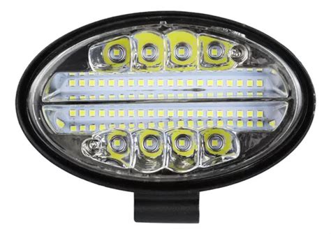 Farol De Milha Led 144w Oval Bivolt Universal Carro Off Road MercadoLivre