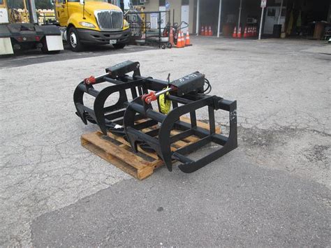 New New 72" Skid Steer Grapple Rake for Sale in Bradenton, Flo...