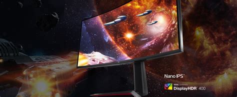 LG Ultragear 34GP83A-B 34 Inch 21:9 Curved QHD (3440 x 1440) 1ms Nano ...