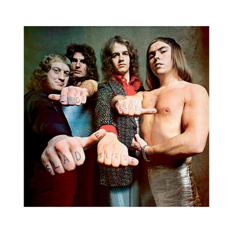 English rock band Slade photographed for "Slayed" cover, 1972 — Limited ...