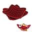 Amazon ULVEOL Set Of Orange White Sq X H Soup Cozy Potholders Polyester Bowls Hot