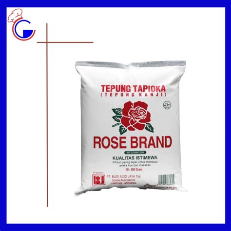 Jual Tepung Tapioka Rose Brand Gr Shopee Indonesia