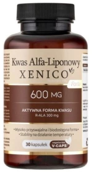 Xenico Kwas Alfa Liponowy Forte 30 kapsułek Apteka Rosa