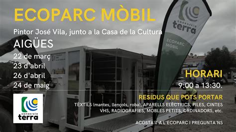 ECOPARC MÒBIL Cambio de ubicación Ayto de Aigues