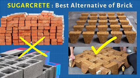 Sugarcrete A Sustainable Alternative Of Brick And Concrete Block