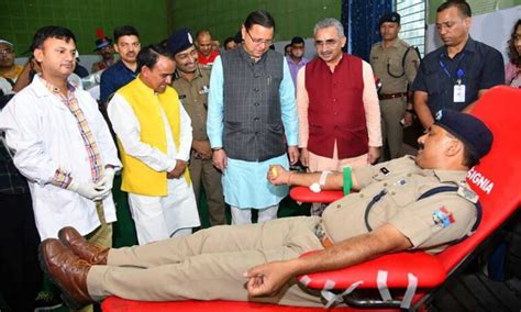 Blood Donation Amrit Mahotsav Program On Pm Modi S Birthday In Uttarakhand