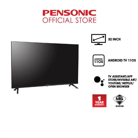 New Pensonic Inch Android Smart Led Tv Play Store Youtube