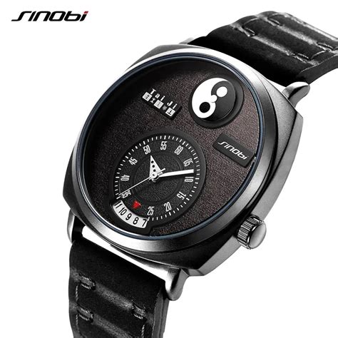 Sinobi New Top Luxury Brand Men Watch Chinese Tai Chi Style Modern