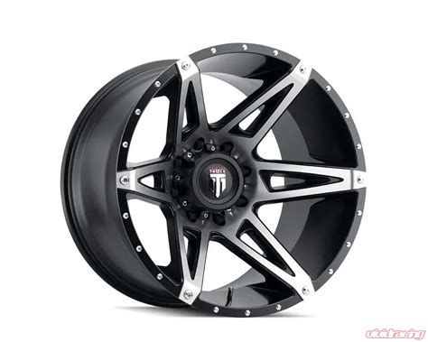 American Truxx Kutz Wheel X X Mm Black Machined At