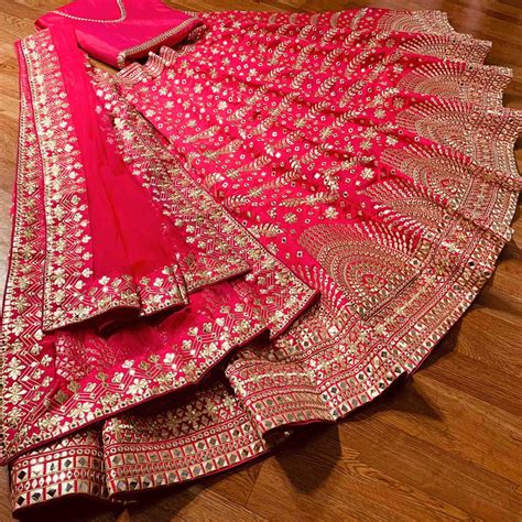 R D Exports Latest Pink Color Sequins And Thread Embroidery Work